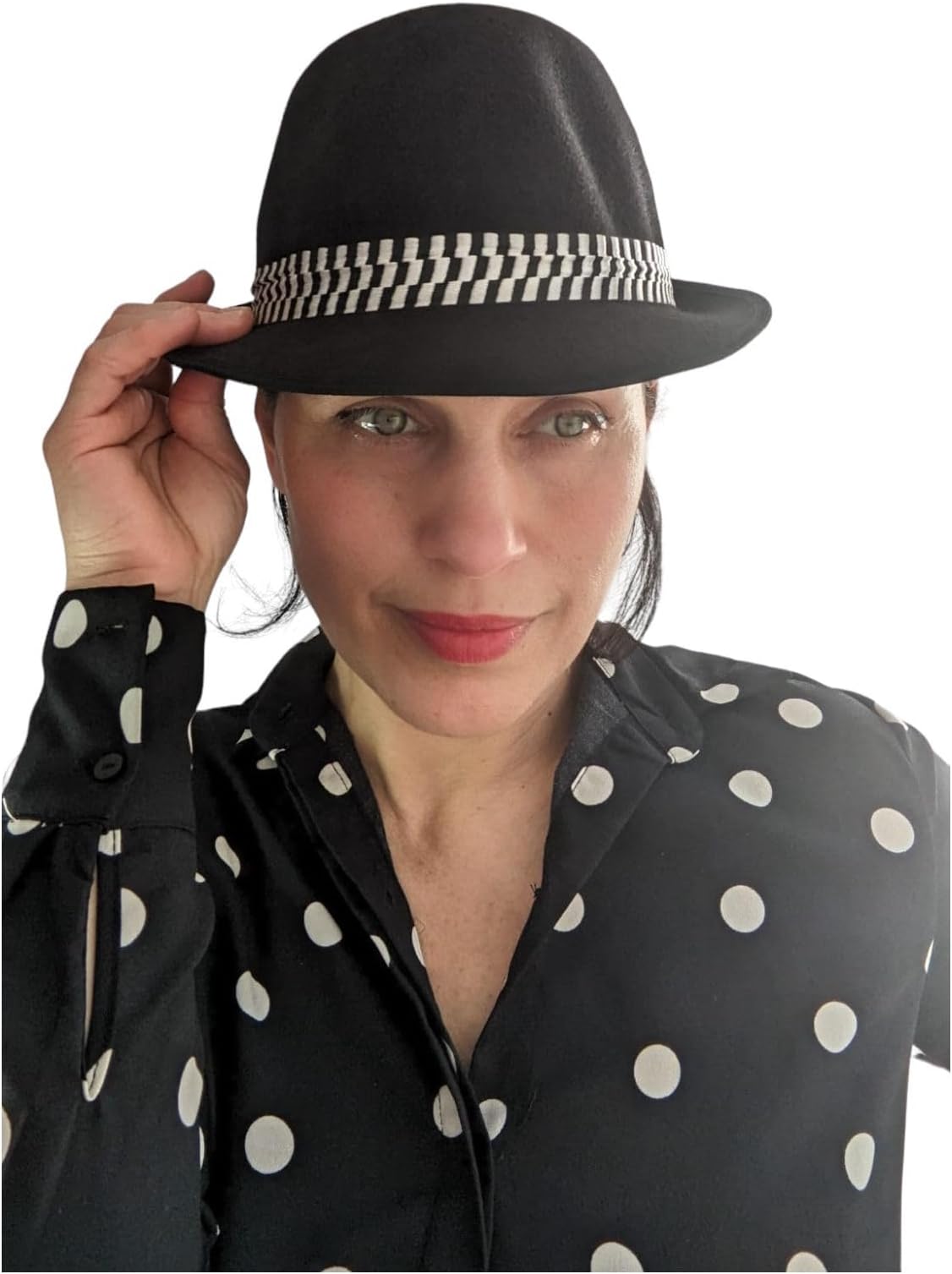 Ska Porkpie Hat Classic Black (Various Sizes Small - XL)