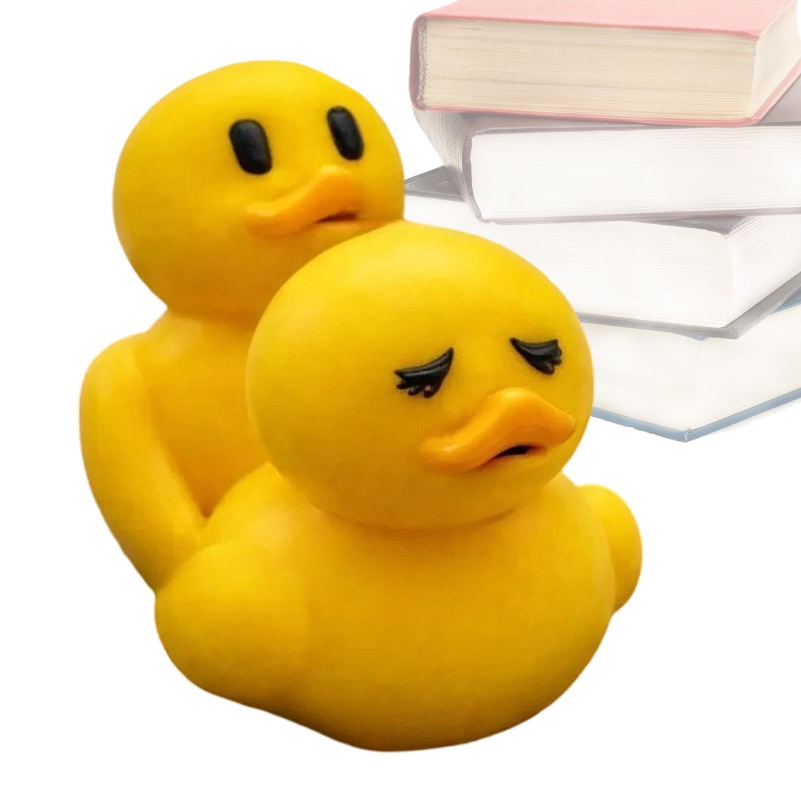 Figurines de Canards pour Couples en Impression 3D - Statuette Décorative Romantique Générique