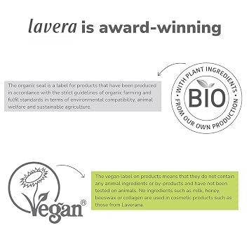 lavera Volume Mascara - Black - Voluminous Mascara with Shea Butter & Sunflower Oil for Long Lasting Results - Eye Make Up - PETA Certified - Vegan - Made in Germany - Black - 0.3 Fl Oz