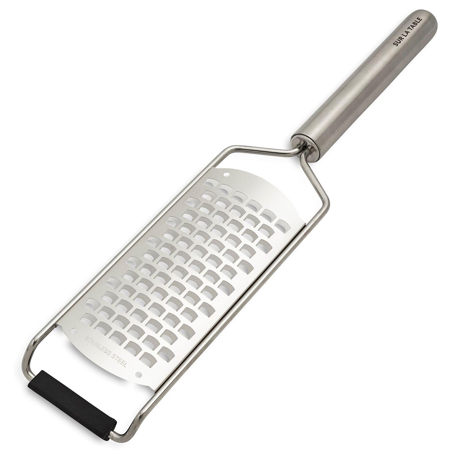 Sur La Table Stainless Steel Coarse Grater, Silver