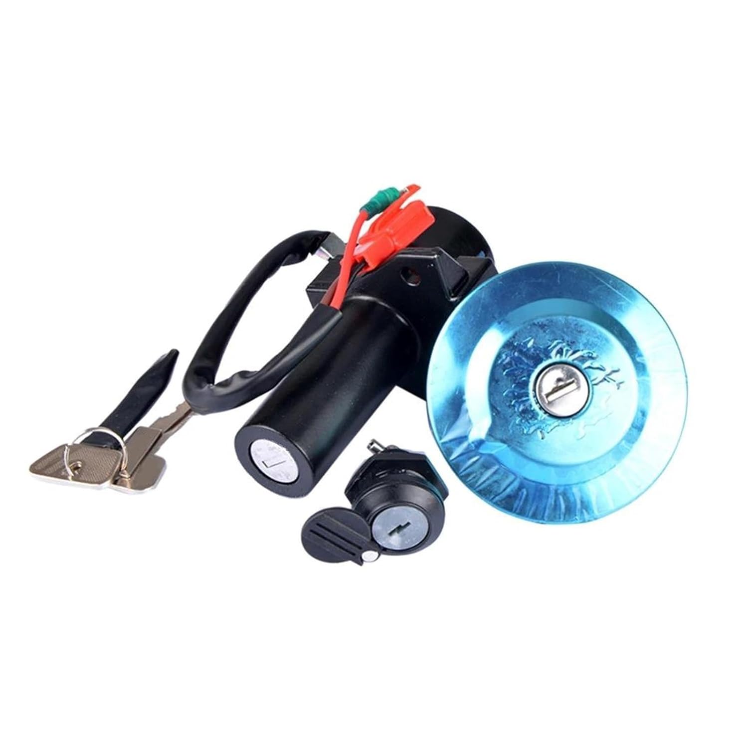 Motorcycle Ignition Switch Locks for Amaha 125Cc Ybr 125 Motorcycle Scooter Ybr125 Electric Ignition Switch Lock Set Power Door Lock Tank Cap Motorcycle Ignition Lock