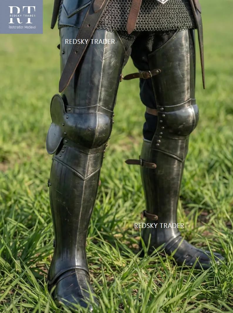 Medieval Knight Armor Suit – Full Costume for LARP, Cosplay, Reenactment & Halloween