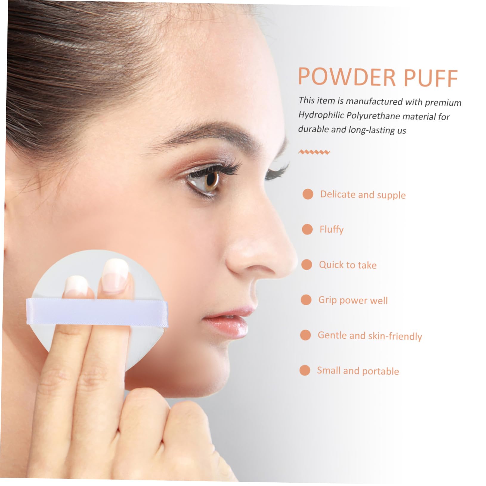 minkissy 5 Set Di Spugne Per Il Trucco Morbide Per Il Corpo Set Di Applicatori Cosmetici Per Il Trucco A Triangolo A Doppio Uso Asciutti E Bagnati Per Donne 7 Pezzi*5