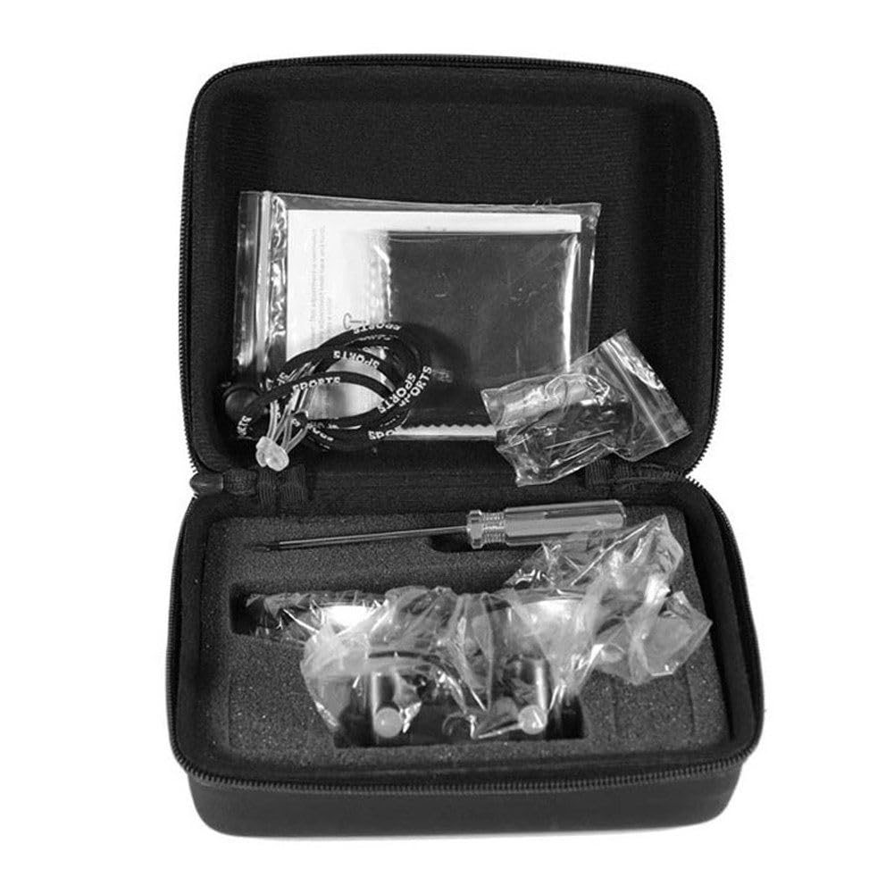 Lupas Binoculares Dentales 3.5X Aumento 420mm Distancia Trabajo Lupa Quirúrgica Ultraligera Linterna Frontal 5W Inalámbrica Filtro