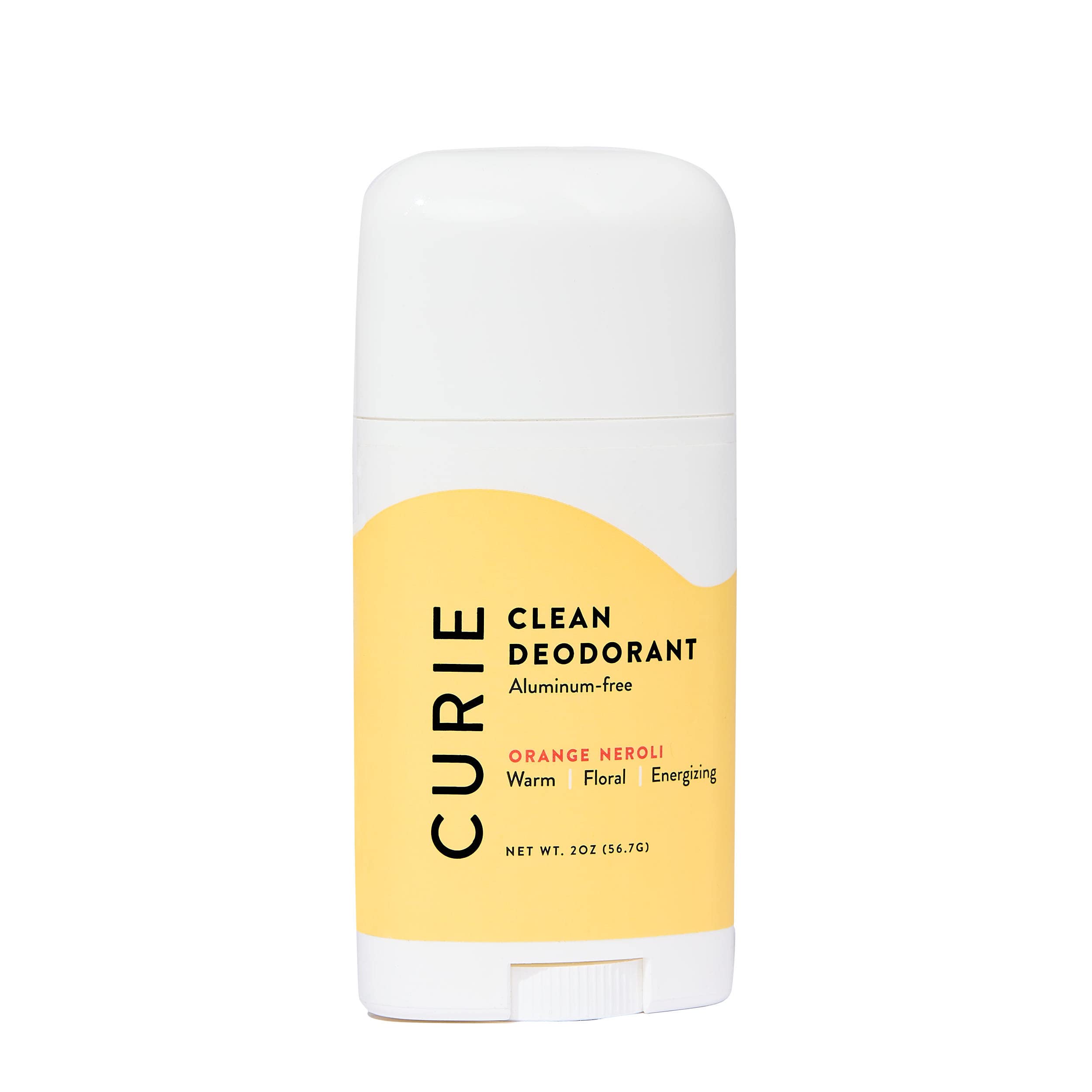 Amazon.com: Curie All-Natural Deodorant Stick for Men and Women |  Aluminum-Free, Paraben-Free, Cruelty-Free | Orange Neroli 1 Pack :  Industrial & Scientific