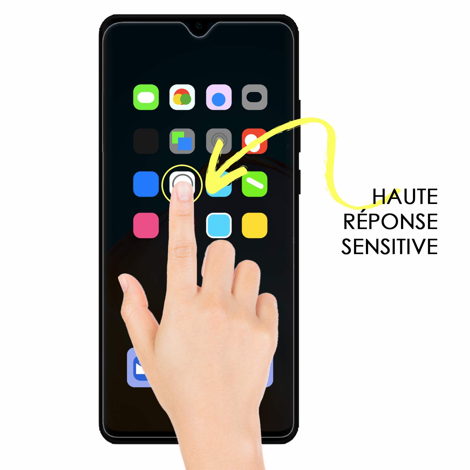 savvies 6 Pezzi Pellicola Protettiva per Honor 8X Protezione Schermo