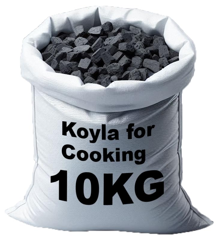 SIGDI KOYLA Premium Long Burning Natural Wood Coal for Barbeque, Angeethi, Grilling, Sigdi - Eco-Friendly Low Smoke Charcoal for Home, Kitchen and Garden - Mosquito Cleaner No Chemical - 10 KG (B0D93NPMSQ) Amazon Price History, Amazon Price Tracker
