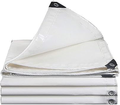 Tarps Heavy Duty Waterproof 10x22ft, Multi Purpose Tarp Cover Waterproof with Reinforced Edges Heavy Duty Tarpaulin Cover Uv & Rip Resistant Boat Rv Canopy Tarp Shelter Cover