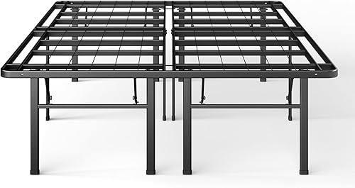Miniatura 13 de ZINUS - Base SmartBase de trabajo pesado, 18 pulgadas, marco metálico, sin somier, resistente, con espacio debajo, tamaño matrimonial