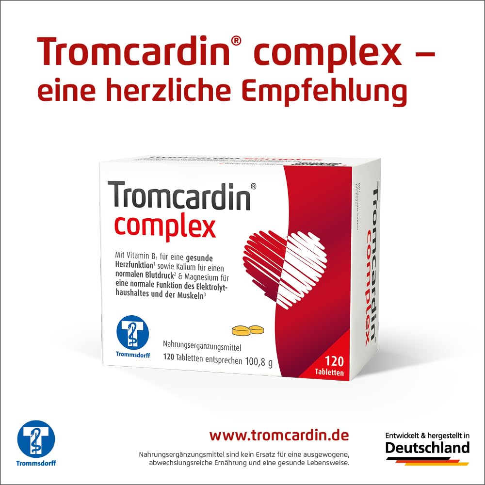 Tromcardin, Complex Tabletten, für Muskelregeneration, 120 stück