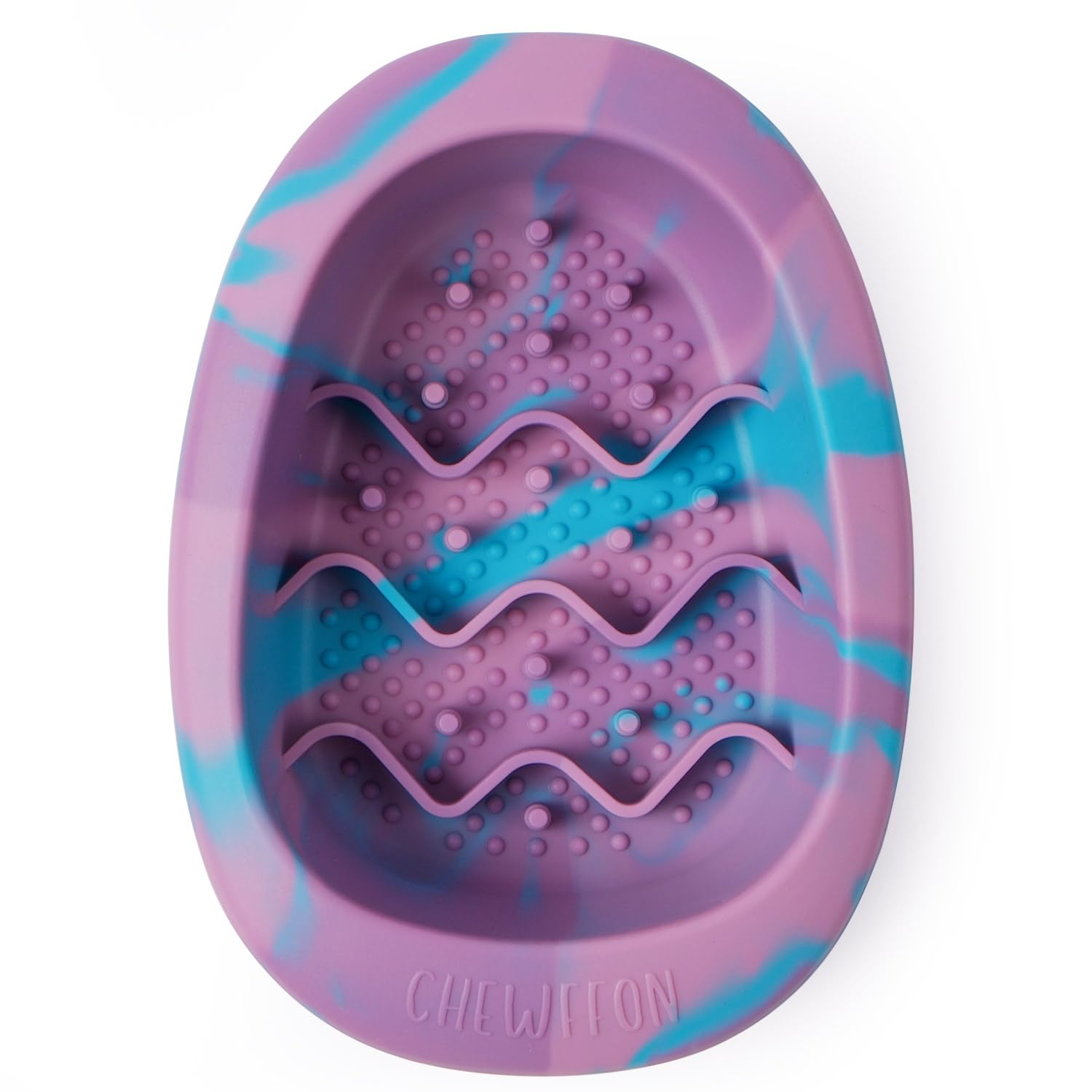 CHEWFFON Interactive Dog&Cat Lick Mat Bowls, BPA-Free Silicone Dog Slow Feeder with Suction Cups, Non Slip Food Bowl for Dogs and Cats, Reduces