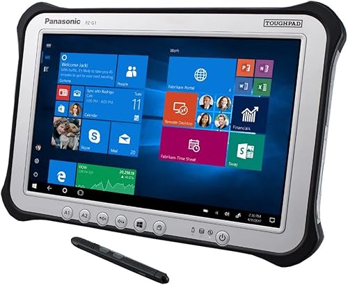 Toughbook Panasonic FZ-G1, FZ-G1U7411VM, MK5, 10.1", Intel i5-7300, 8GB, 256GB Especificaciones federales. Sin inalámbrico, sin cámara web, sin