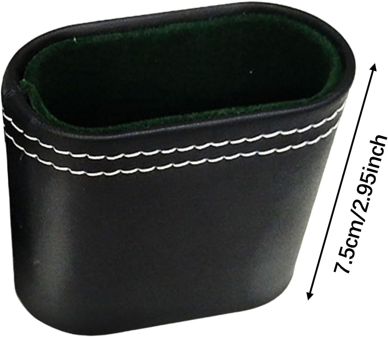 DYNWAVE Professional Leather Dice Cup PU Leather Dice Shaker for Family