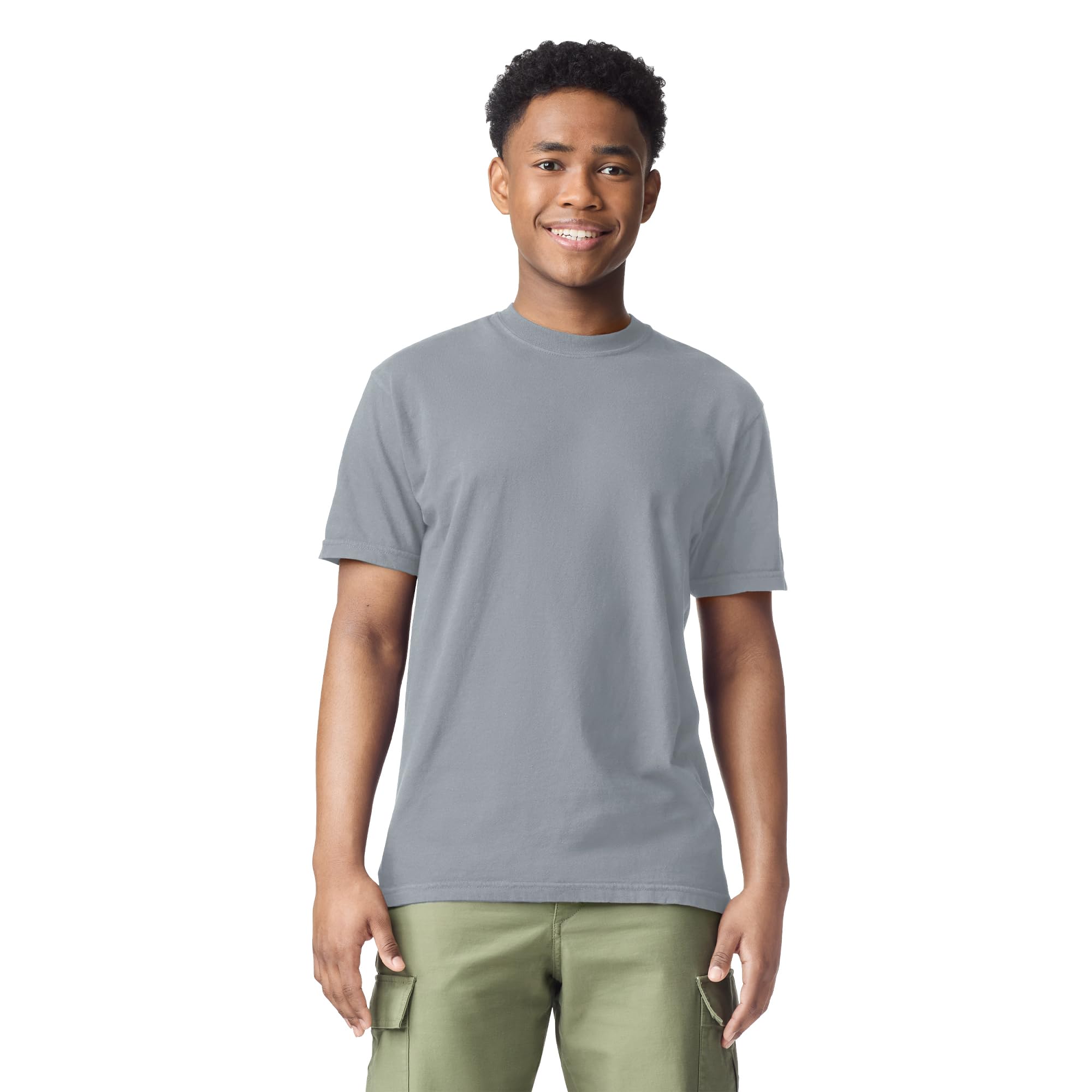 Comfort Colors Men's Adult Tee T-Shirt, Granite, XL