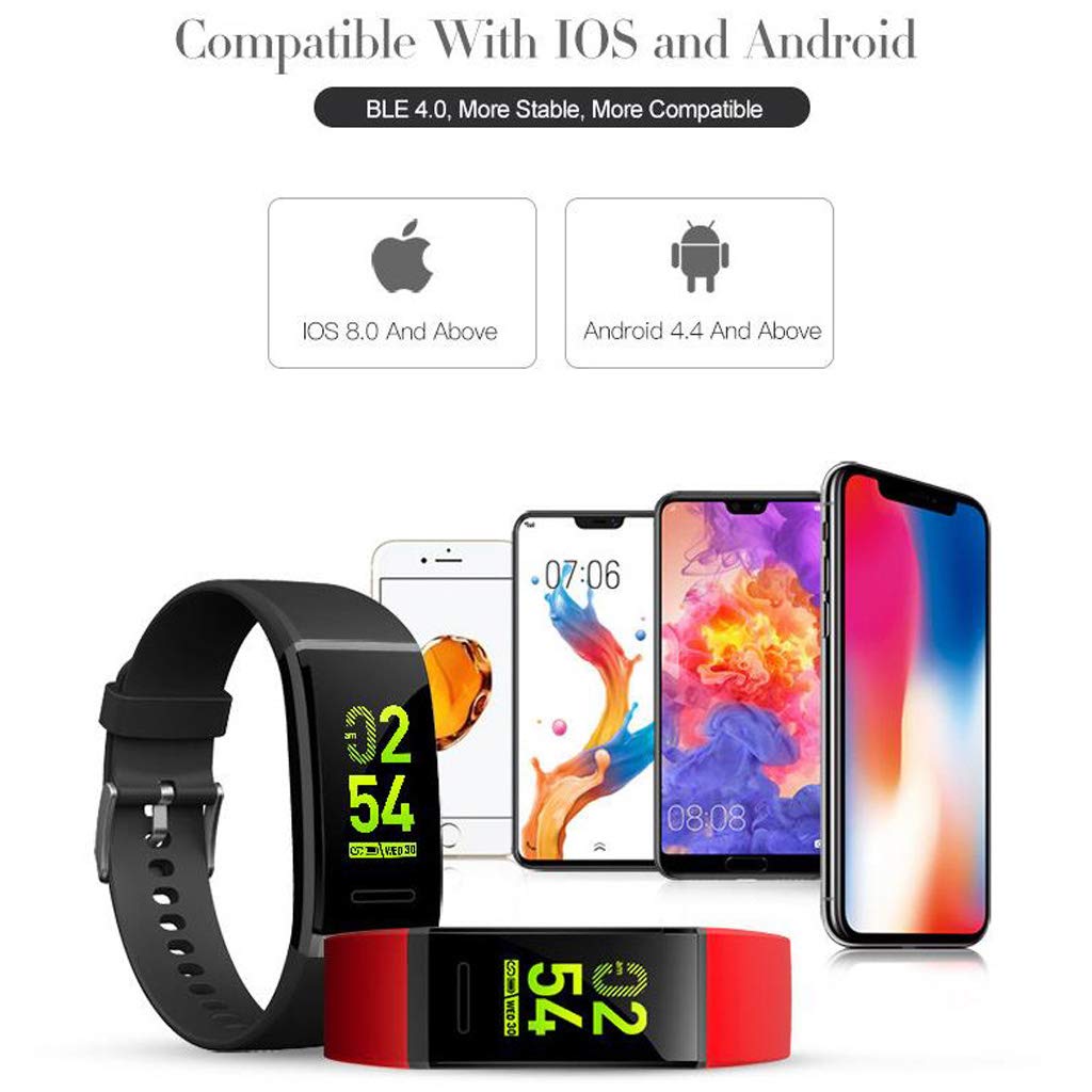 Niños Rastreador De Ejercicios, Deportivos Rastreador Monitor De Ritmo Cardíaco Reloj Podómetro del Sueño Monitor, Contador De Calorías, para Los Niños Hombres De Las Mujeres