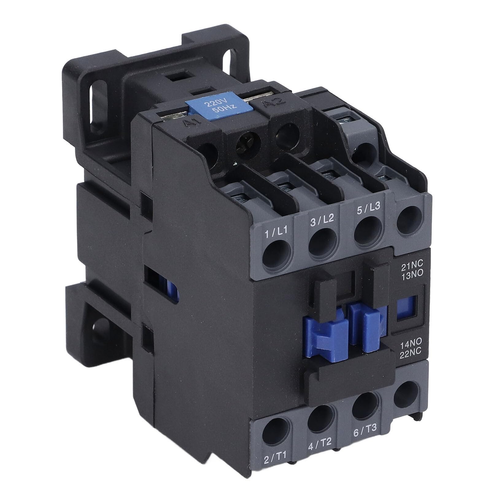 LEYDEN® CJX2, 18A (1811) 220VAC 50Hz Coil, 1NO 1NC, 3 Pole Power Contactor Switch, Thermosetting Plastic DIN Rail Contactors for Electrical ON/Off-picture-17