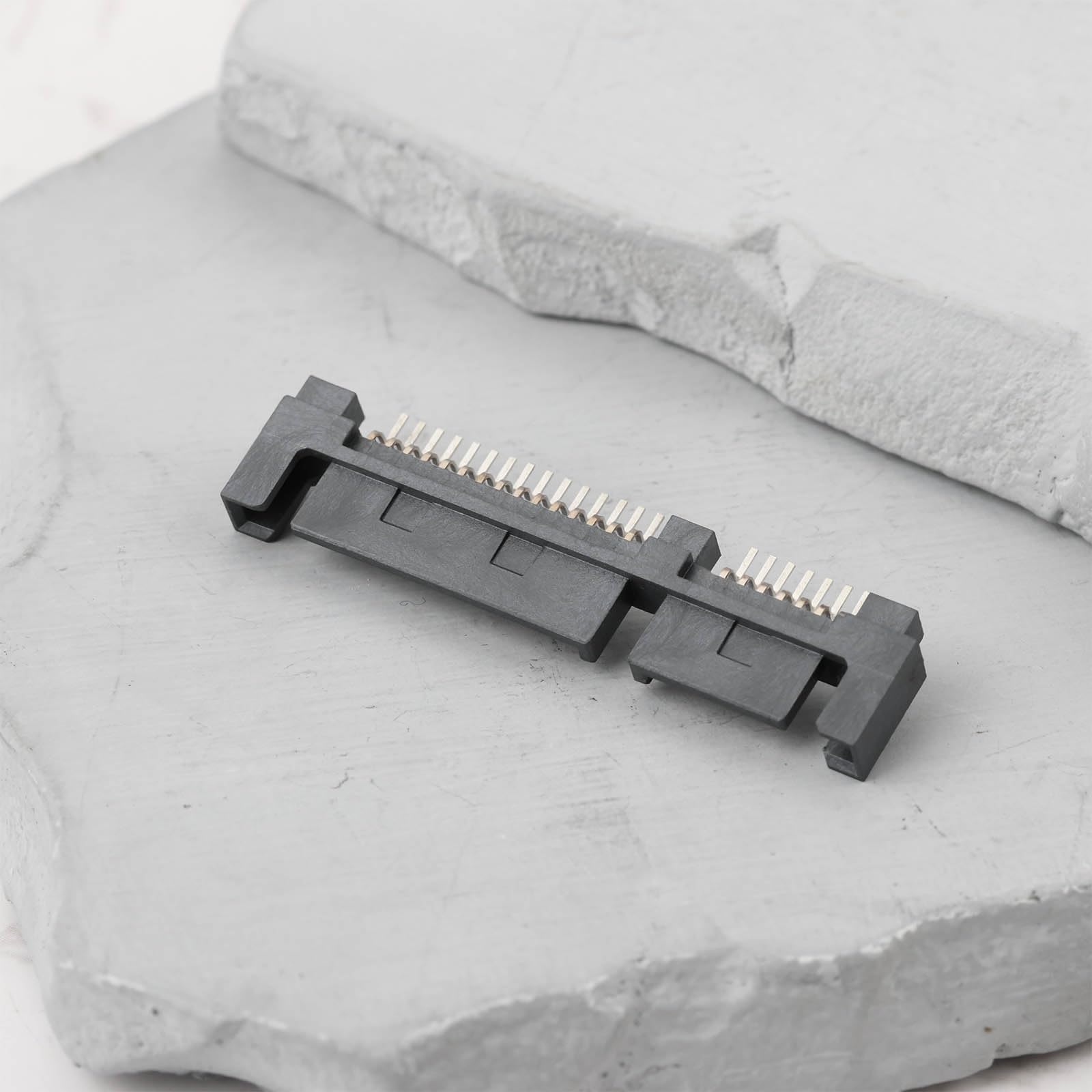 5 szt. SATA 22-pinowe 7+15-pinowe złącze męskie SMT SMD do dysku twardego 6.3 cm HDD