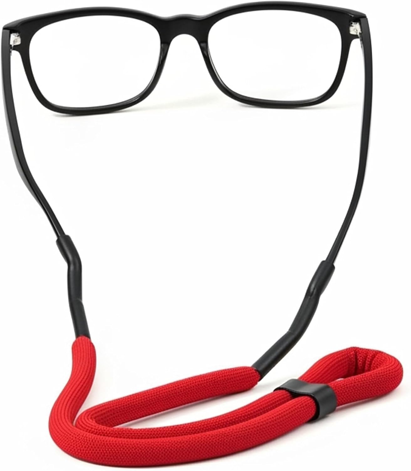 SPORTS WORLD VISION Floatable Glasses Strap – Neon Sunglass Holder Cord for Water Sports, Adjustable Anti-Slip, 1–2 Pack