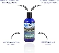 Vista 3 de Mother Earth Minerals - Minerales Angstrom, potasio, 8 onzas