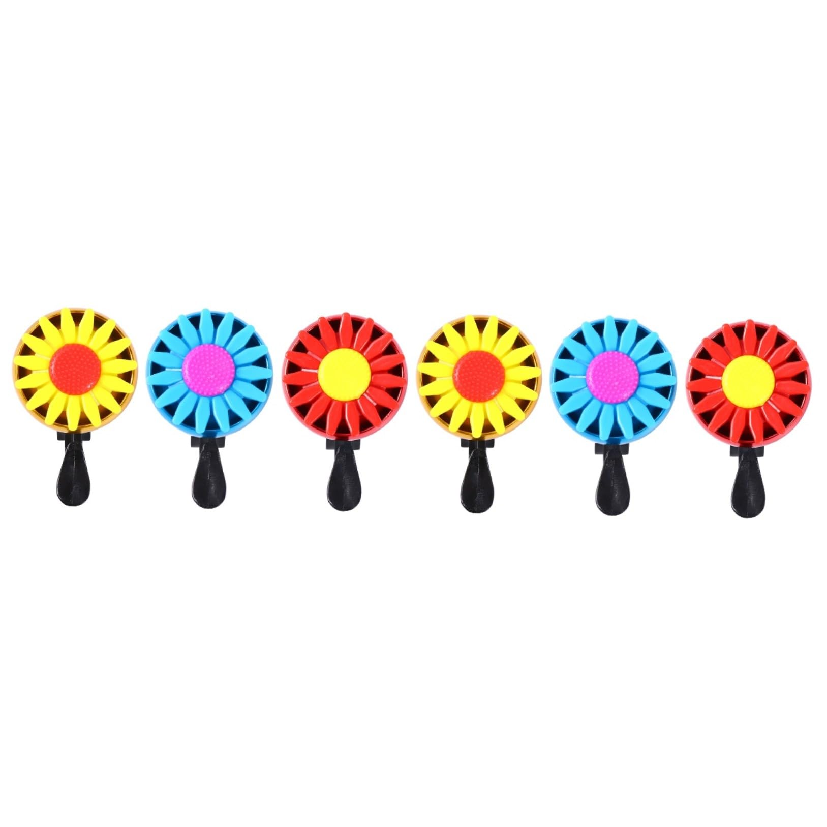 Timbre de bicicleta de girasol azul HANABASS para manillar estándar 8