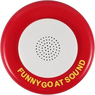 Beaupretty Funny Screaming Sheep Button for Pranks and Stress Relief Desktop Goat Sound Buzzers Halloween Party Game Prop for Friends and Family Laughter