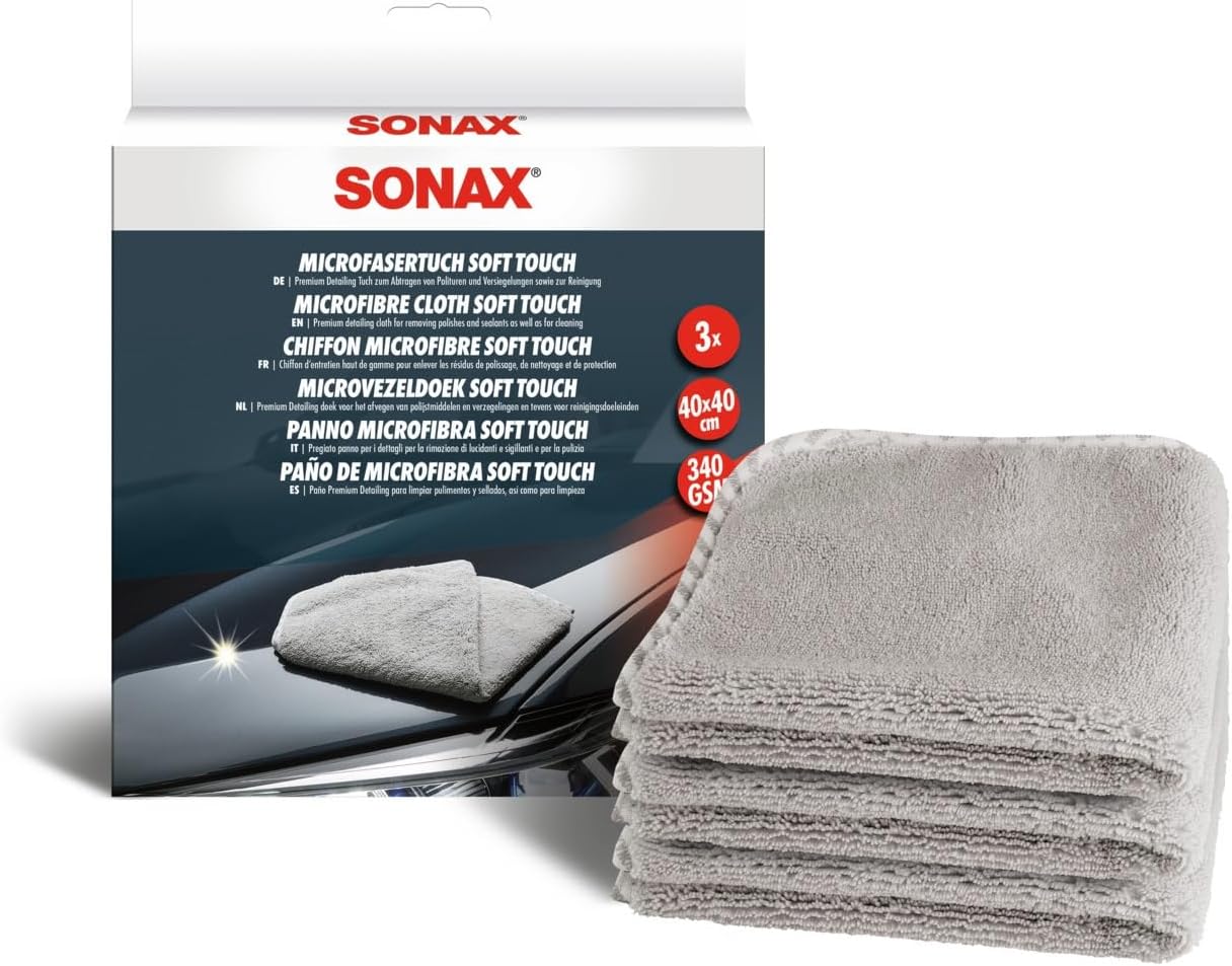 Sonax Microfibre Cloth Soft Touch (3 pcs)