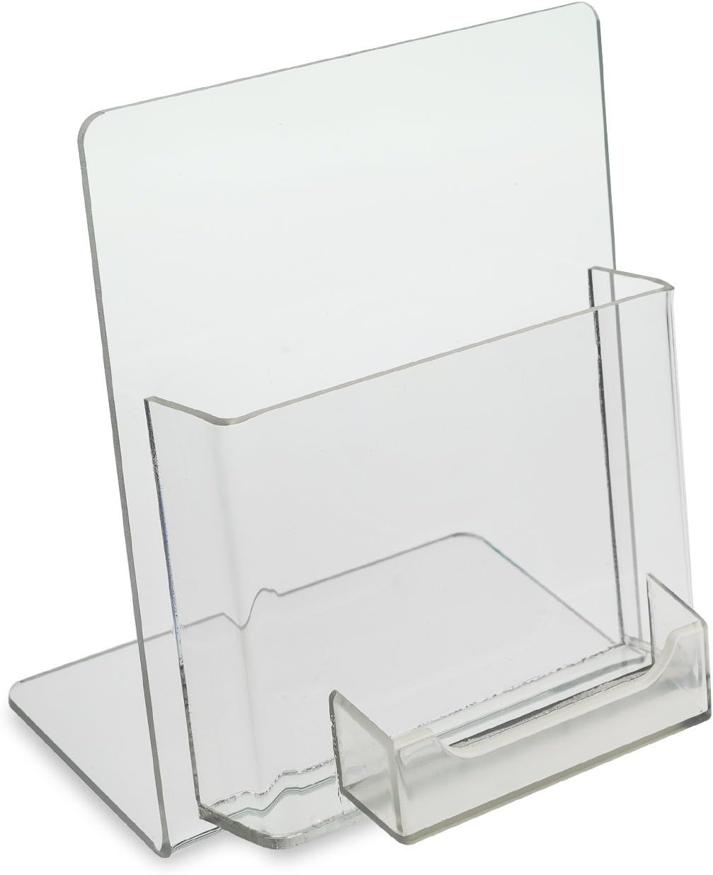 Source One Deluxe Counter Top Clear Acrylic Greeting Card
