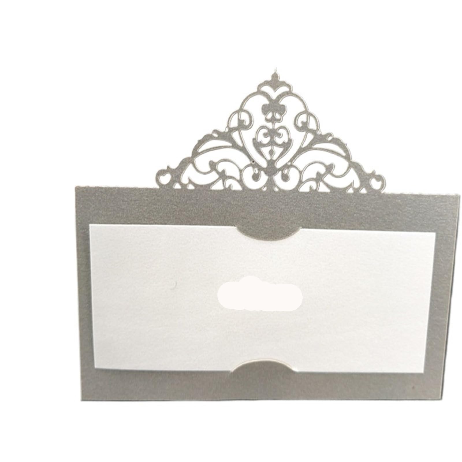 100Pcs Wedding Table Card Paper Heart Shape Name Place Party Decoration Favor Seat Per Matrimoni(Color 4)