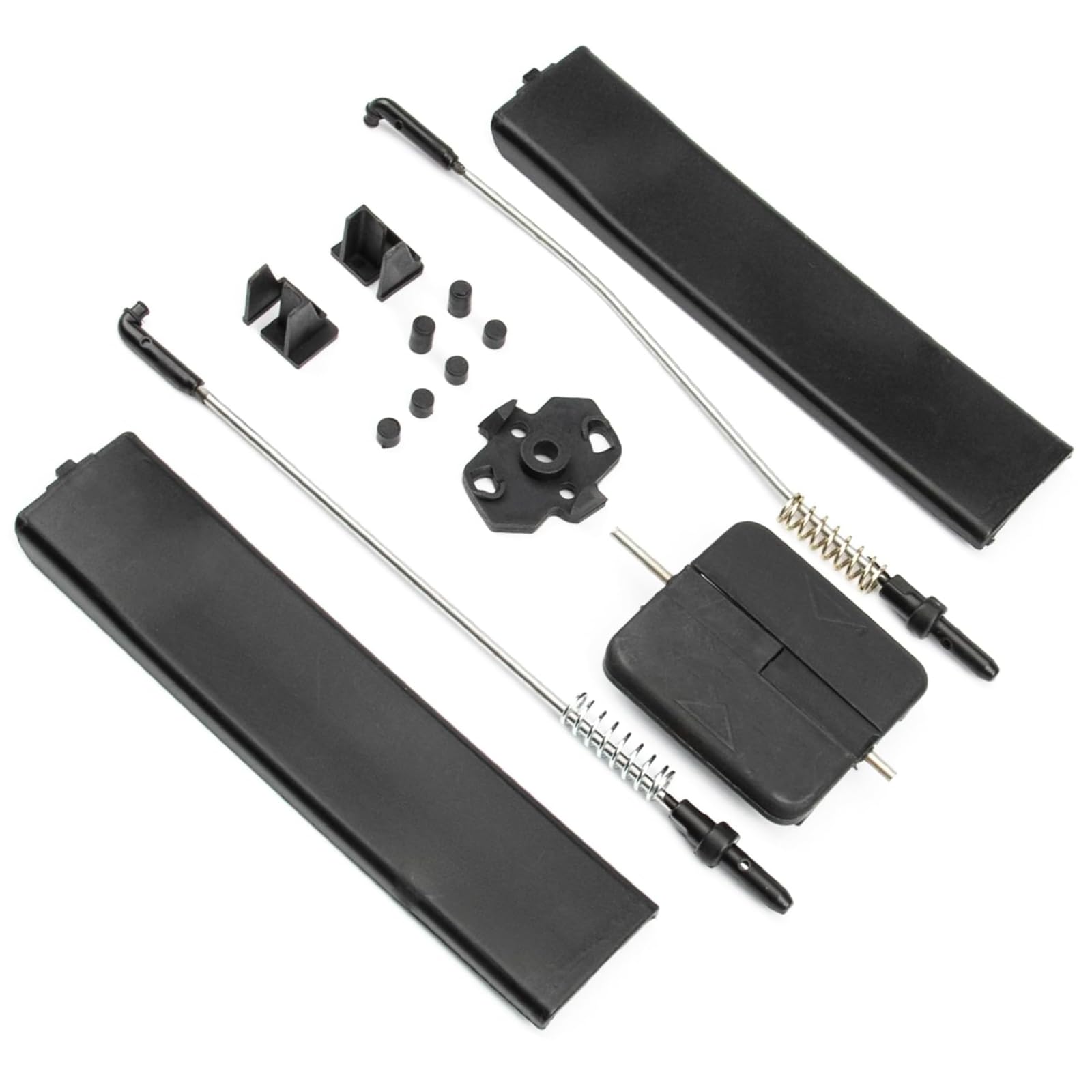 Twowinds - Chiusure per Finestrini Scorrevoli 2K0847790 Compatibile con VW Caddy 3 (2003-2014) - 2K0847789 - Maniglia per Finestrino Laterale - Entrambi i lati (set di 14 pezzi)
