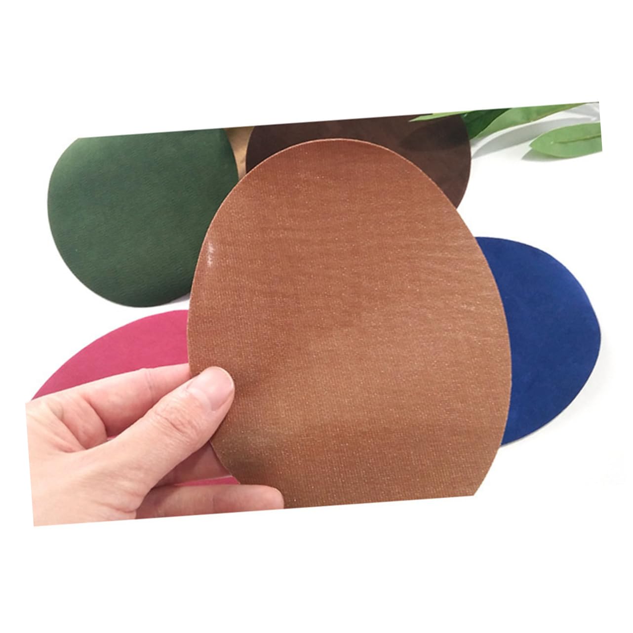 SHINEOFI 96piezas Parches De Codo Termoadhesivos Para Ropa De Patches De Costura Para Suéteres y Chaquetas Reparación De Prendas Lavables y Fáciles De Usar
