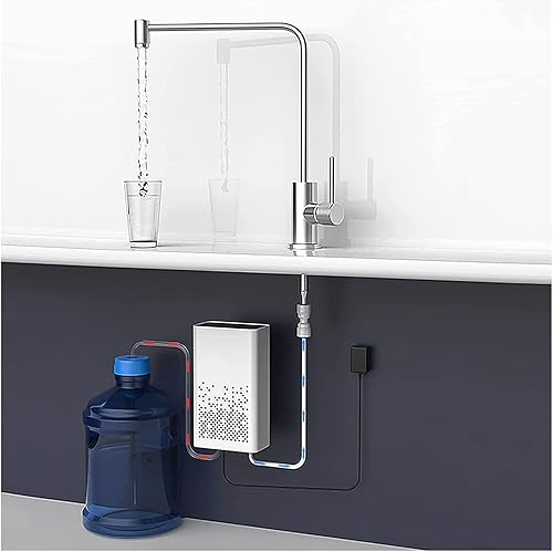 Miniatura 3 de Yuehuam Sistema de bomba dispensador de agua embotellada, bomba dispensadora de agua de 6.56 pies con entrada única, bomba de agua potable de un