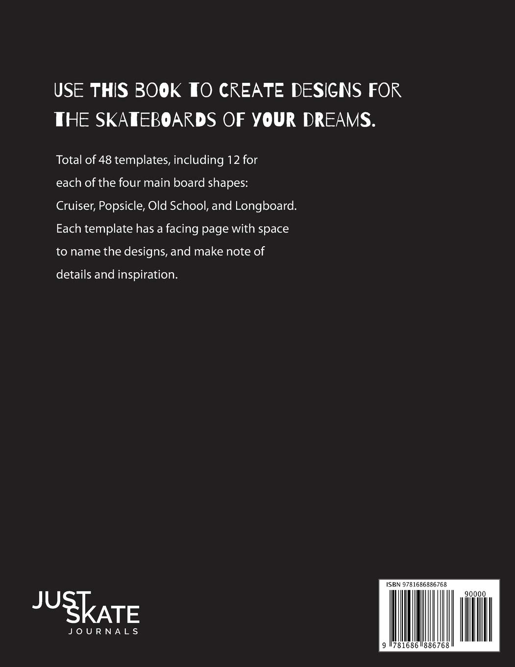 Skateboard Design Sketchbook One: An Activity Book for Creative Kids, Teens, and Adults