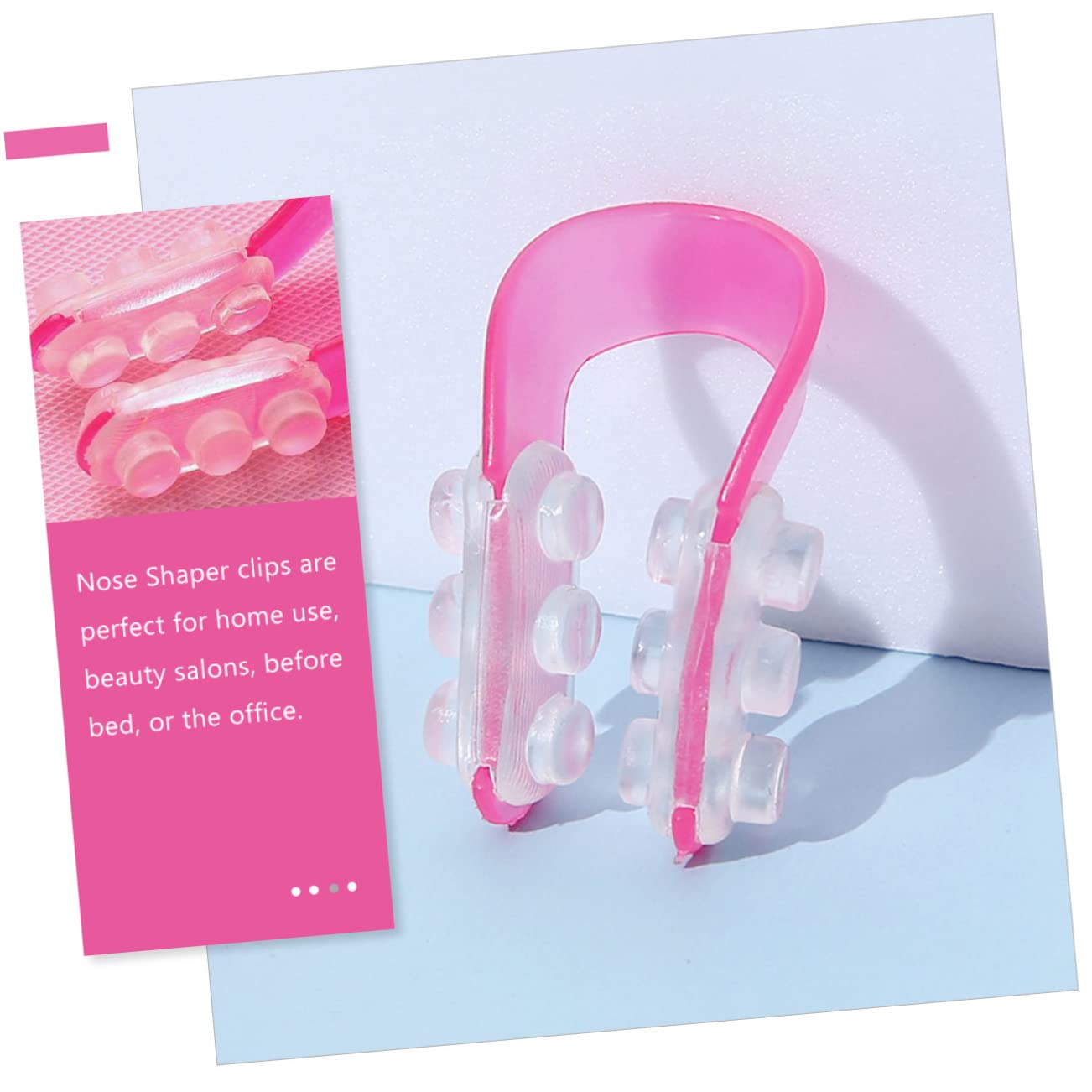 Gogogmee 3sets Nose Bridge Shaping Clip Nose Shaper Deviated Septum Kit 10pcs*3