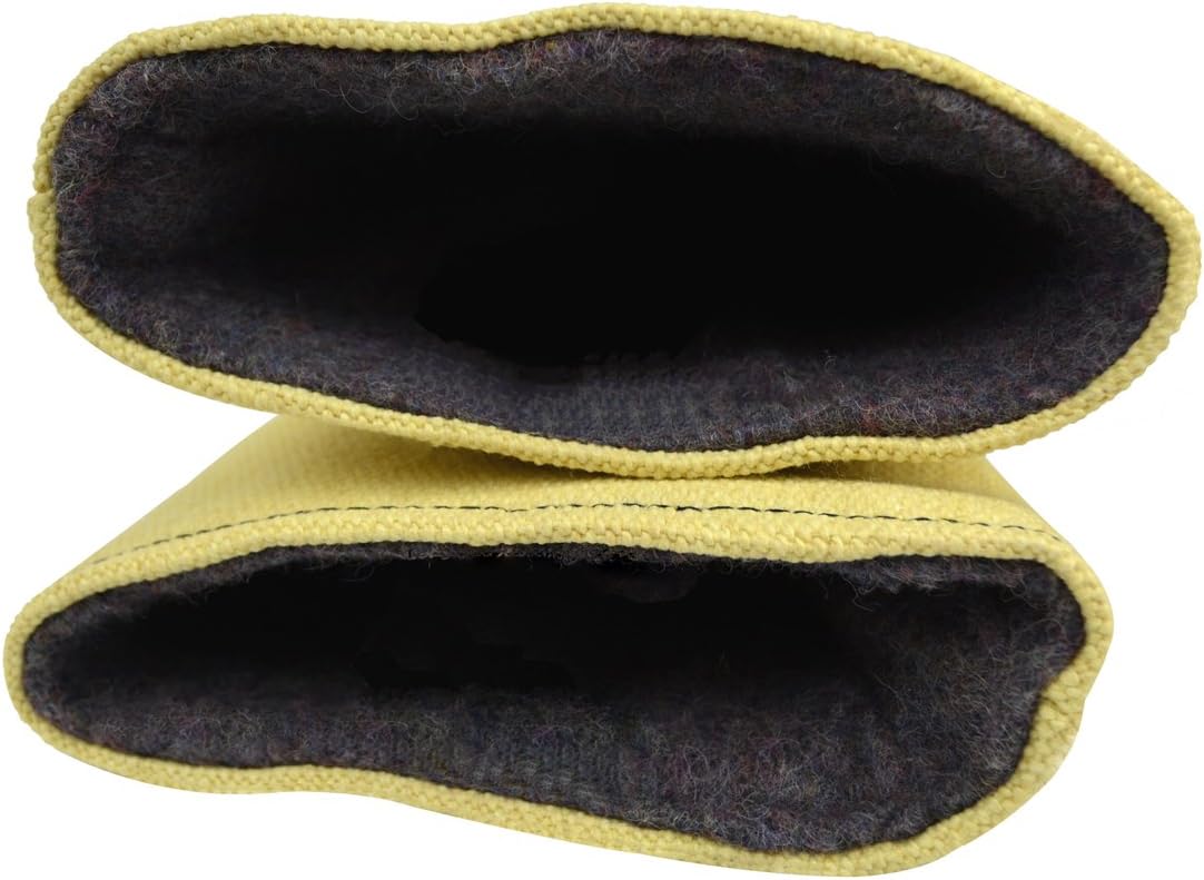 PMC Supplies LLC 18" Heat Resistant Kevlar Mittens for Precious Metal Casting Metal Melting Refining Safety Gear Equipment