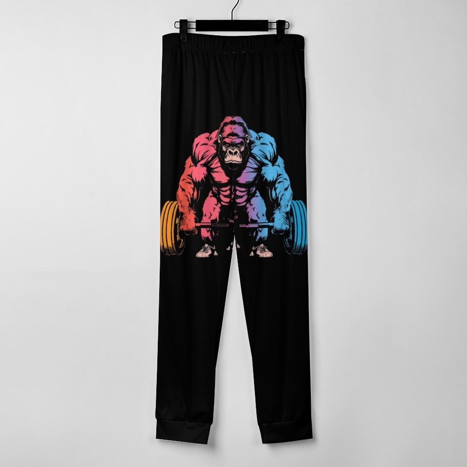 Funny Bodybuilder Gorilla Soft Women Pajamas Pants Long Lounge Bottoms Pant Sleepwear Nightwear Pjs