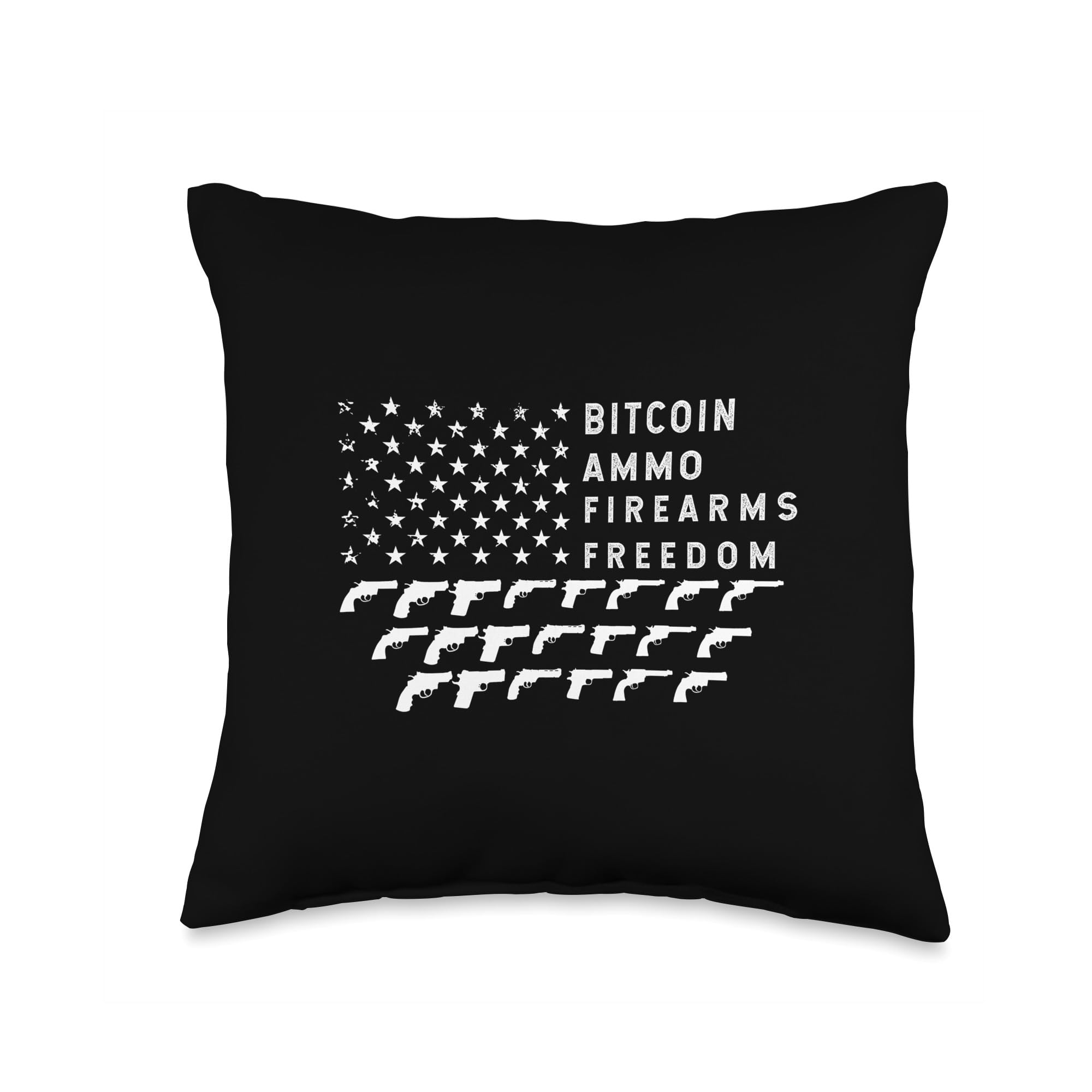 Amazon.com: Libertarian shirt Bitcoin Hodler 2nd Amendment Firearms Freedom  Guns Throw Pillow, 16x16, Multicolor : Home & Kitchen