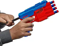 NERF Alpha Strike Claw Dual, lançador de dardos, kit com 2 lançadores e 10 dardos de espuma Nerf, brinquedo para meninos e meninas, brinquedos de Natal para adolescentes e crianças a partir de 8 anos