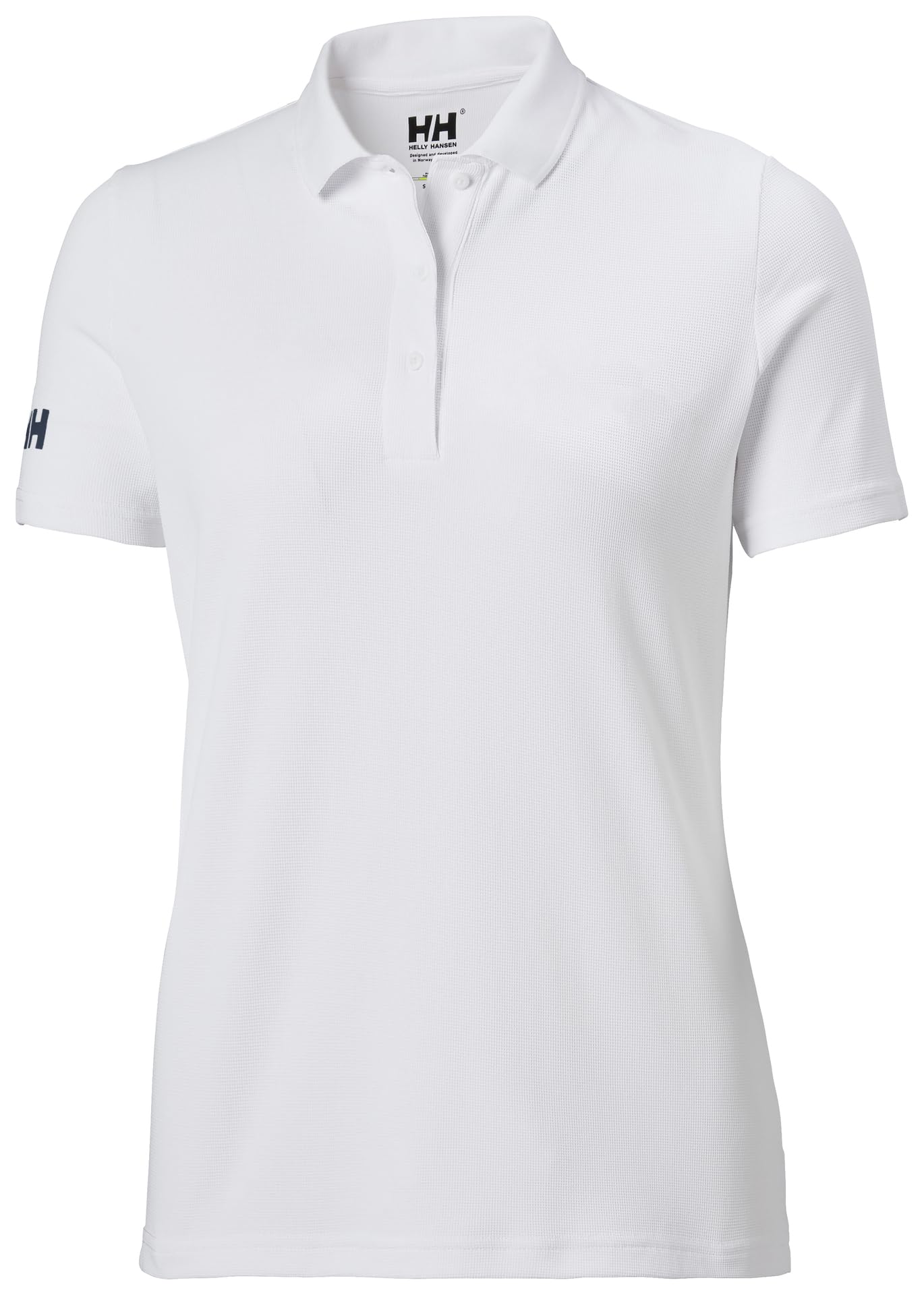 Helly Hansen Women's W Crew Tech Polo, White, 4XL