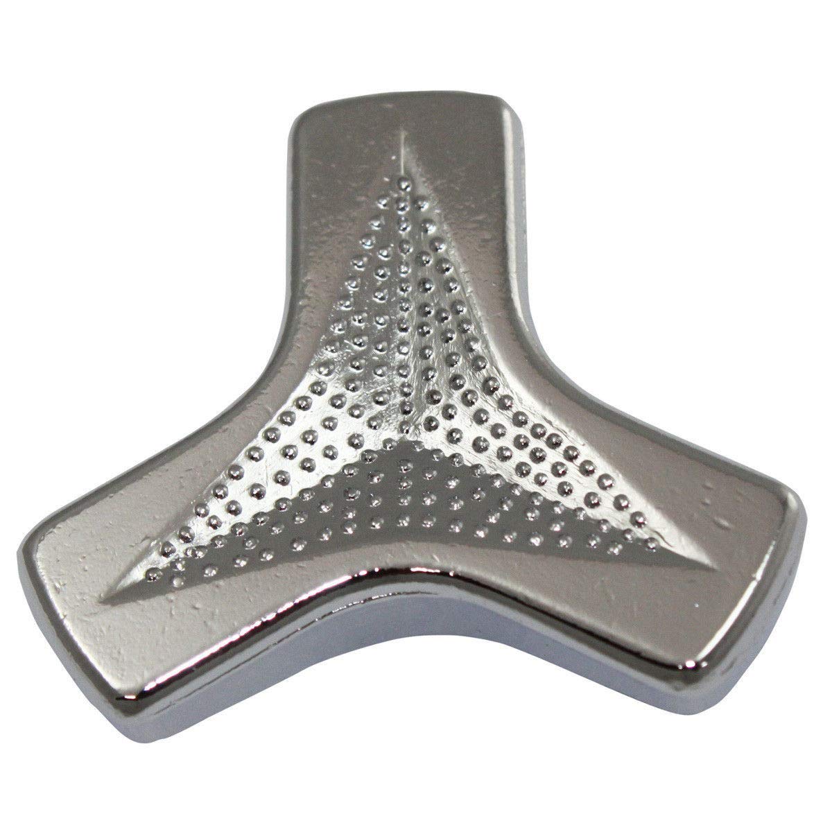 Chrome Tri-Bar Air Cleaner Wing Nut 1/4"-20 Universal Hot Rod