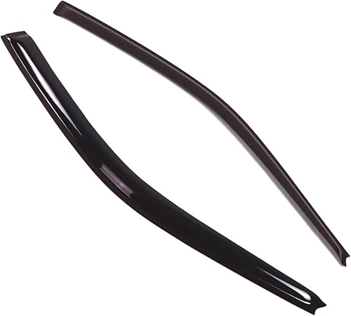 Miniatura 1 de Protector de lluvia para ventana de automóvil, viseras de montaje exterior, deflectores de ventana lateral automática, protectores de lluvia