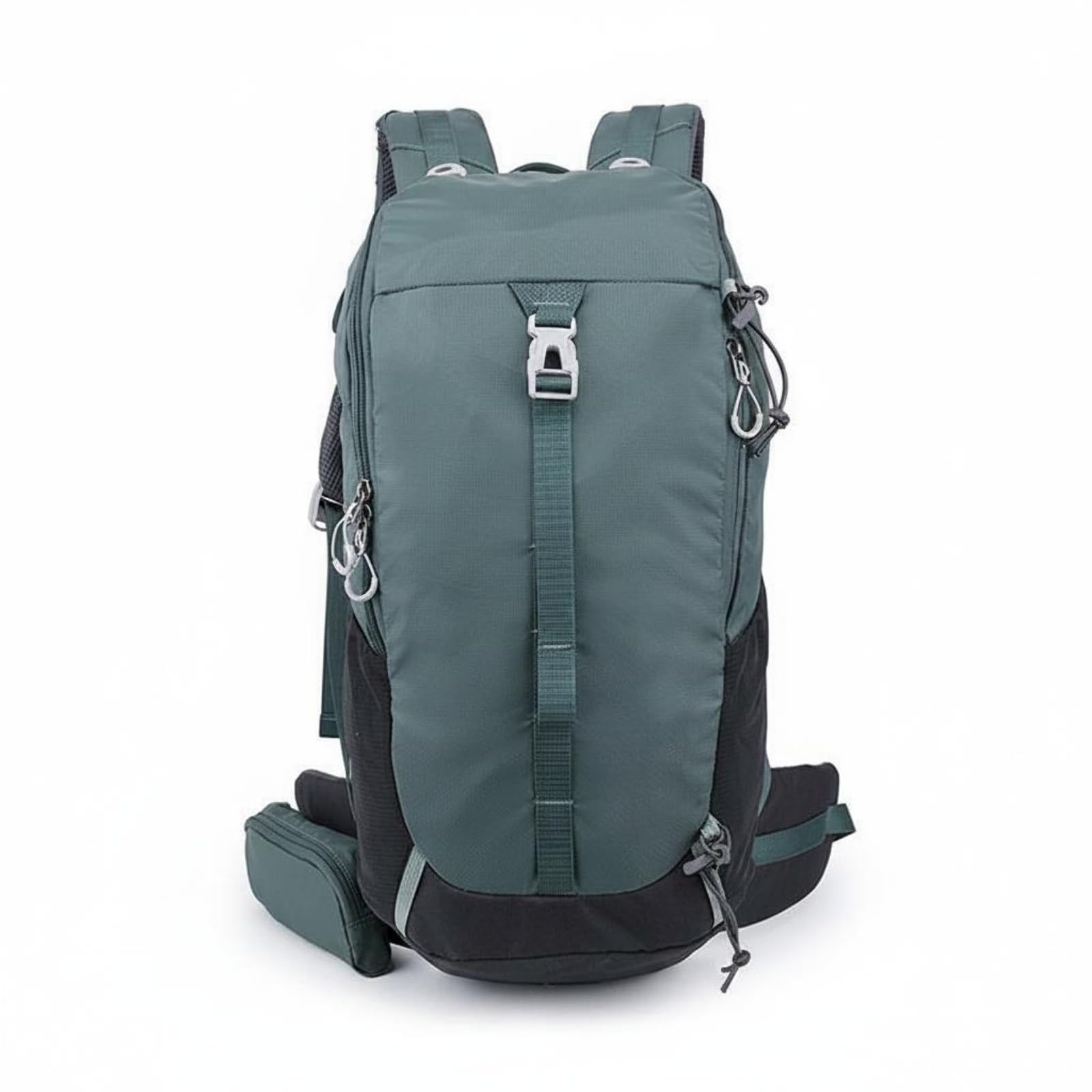 APIRILY Hiking Backpack Lightweight Trekking Backpack Reinforced Stitching Mountaineering Rucksack for Mountain Climbing, Travel, Cyan Gray-picture-38