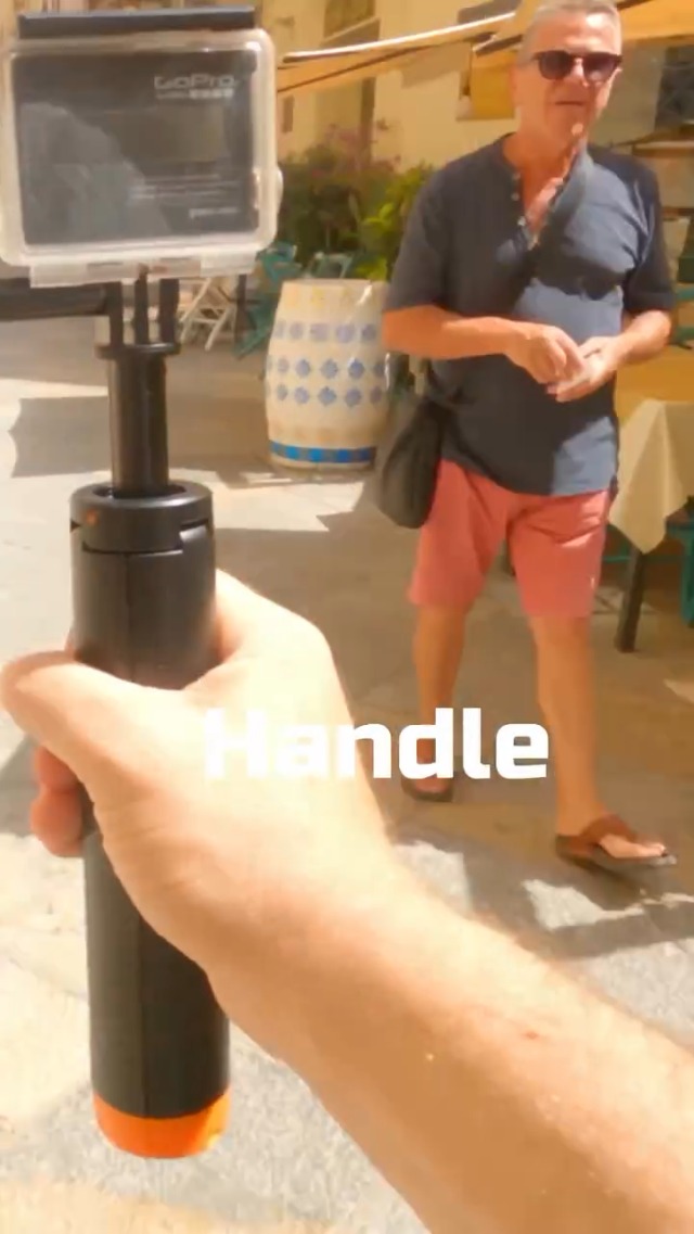 Action Camera Action Pro TELESINu00b04 In Selfie Stick