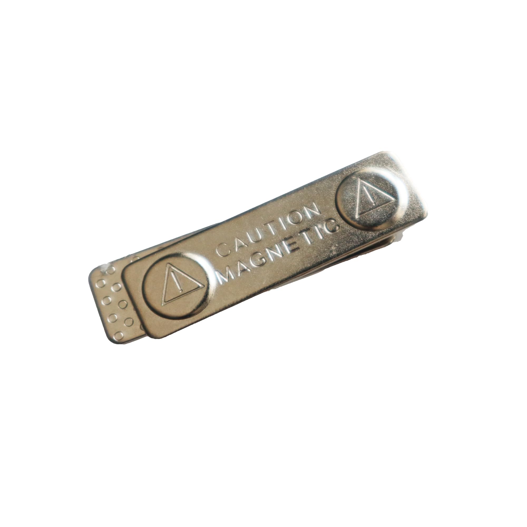 Lot de 2 porte-badges magnétiques super puissants avec adhésif – Dos magnétique très résistant pour badges nominatifs – Fixation facile sur vêtements, uniformes Specialist ID