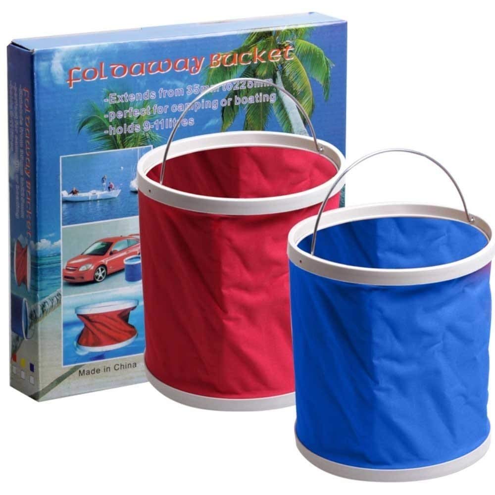 Cpixen Portable Folding Water Bucket for Camping, Fishing, Boating Collapsible Foldable Bucket (Multicolor) (B0865TSV3C) Amazon Price History, Amazon Price Tracker
