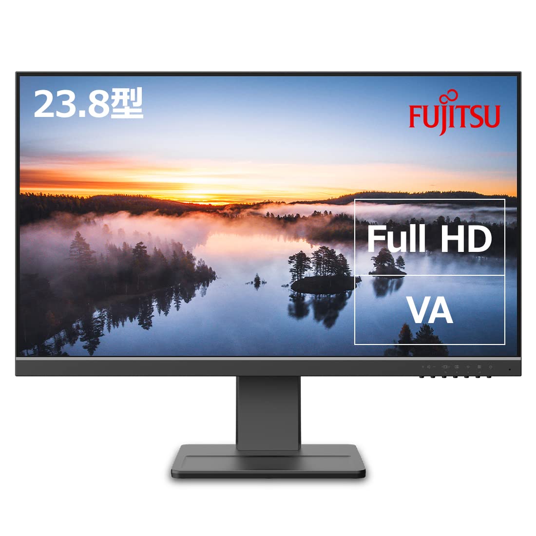 Amazon.co.jp: 【公式】 富士通 ディスプレイ23.8型 (VAパネル 