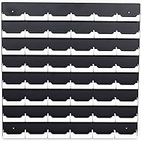 Vista 13 de SOURCEONE.ORG Soporte de tarjeta de visita de acrílico de 48 bolsillos para montaje en pared