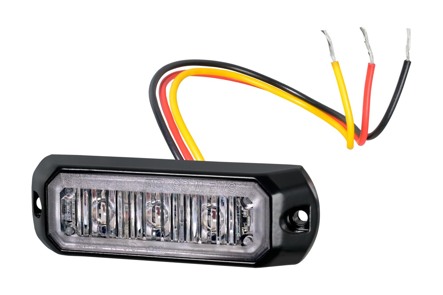 HELLA 2XD 014 561-001 LED-Strobe-type Beacon - BST - 12/24V - Blue - mounting/Screw Connection - Cable: 200mm - Kit