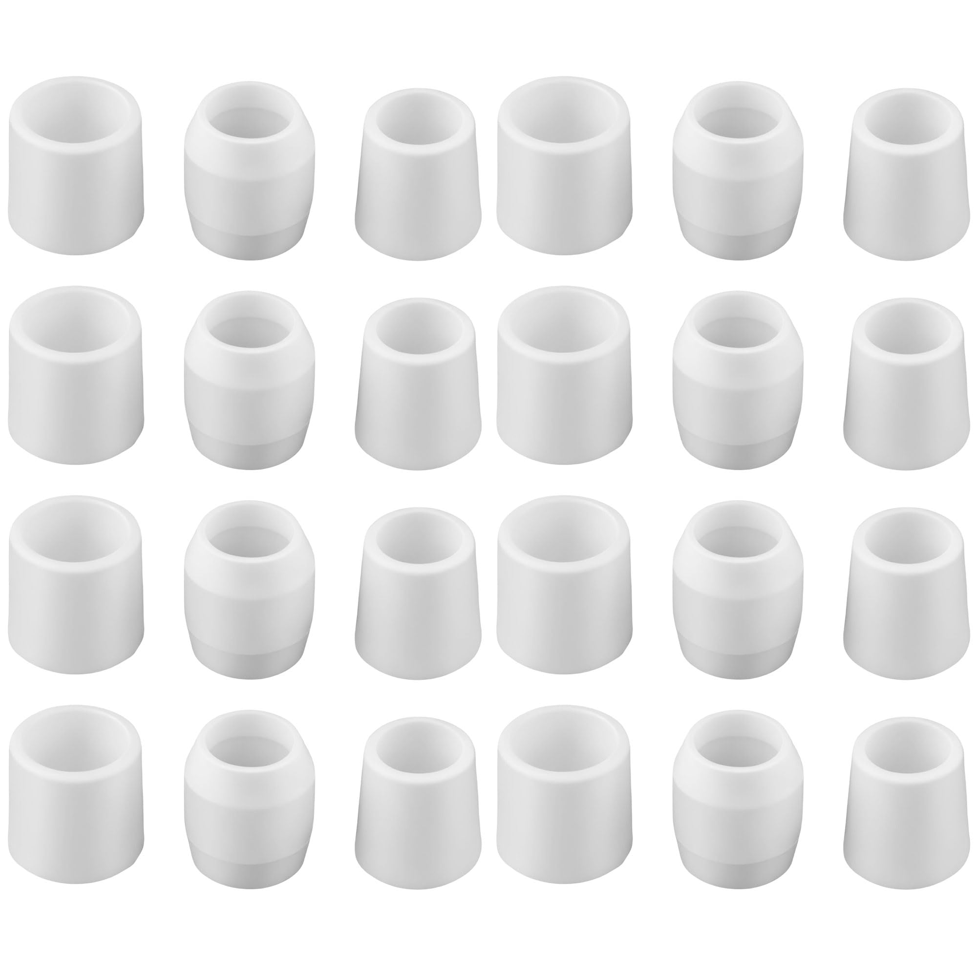 Photo 1 of 24 PCS 8 Set Rod End Caps for Tension Rods, Anti-Skid Non-Slip Waterproof Covers, Rustproof Protective Caps for 13-16mm Telescopic Poles, 3 Sizes (13-16mm)