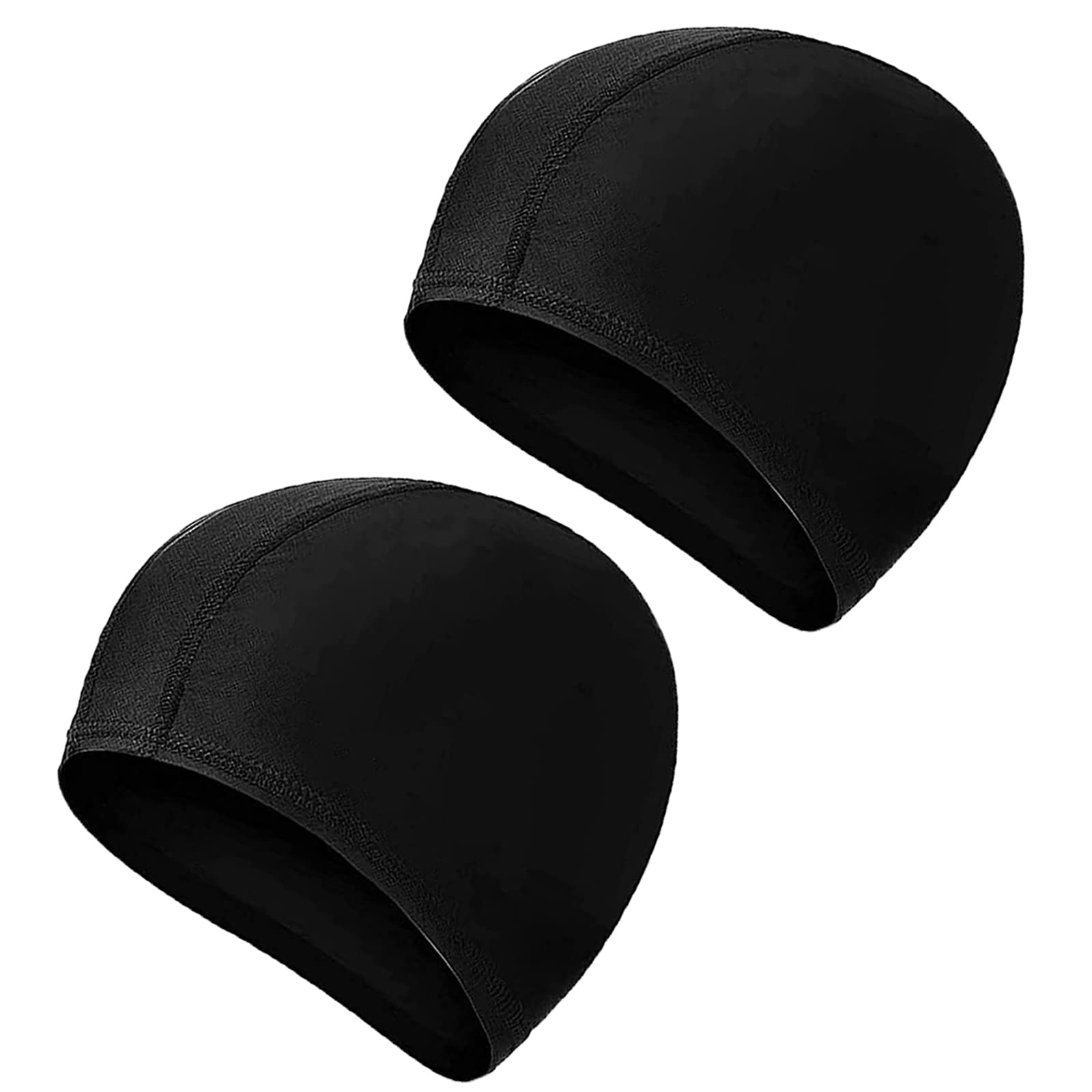 Paquete de 2 Gorros de natación para Hombres y Mujeres,Elástico Sombreros de Natación Gorros De Natación Unisex para Adultos Y Niños,Gorros De Natación Elásticos Gorro de Baño para
