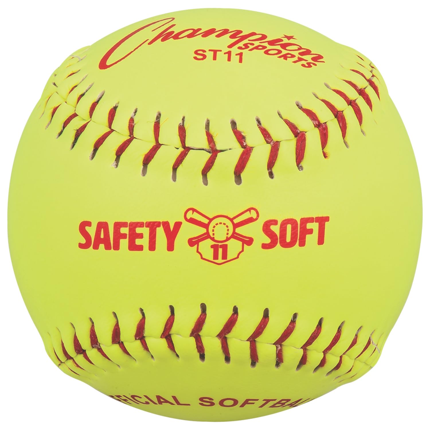 Champion Sports Sicherheit Softbälle, 27,9 cm (12 Stück)